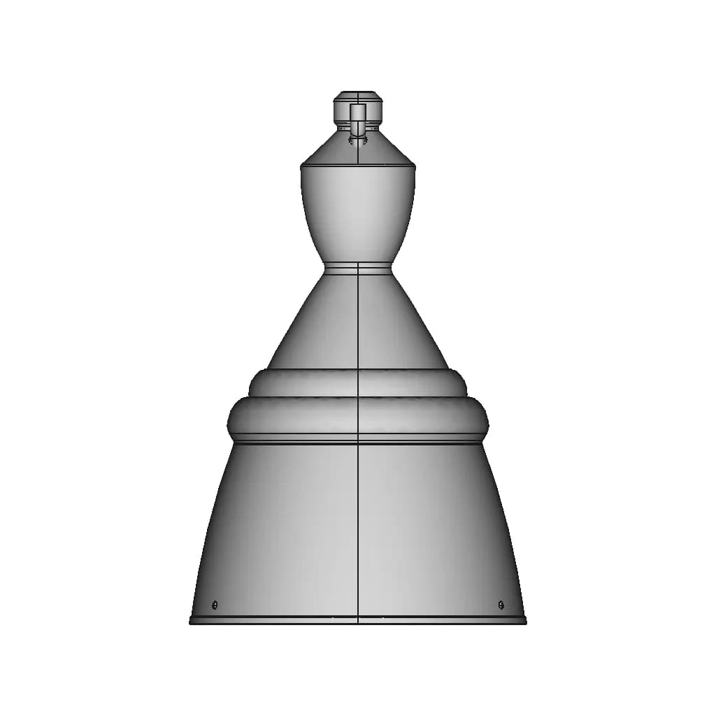 Mini Thruster For Manuvering In Space - Standard Mechanical Component_0_270_degree_snapshot