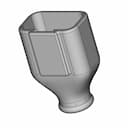 Deutsch Connector Flexible Boots / Backshells - Downloadable CAD Representation_60_30_degree_snapshot