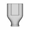 Deutsch Connector Flexible Boots / Backshells - Downloadable CAD Representation_90_0_degree_snapshot