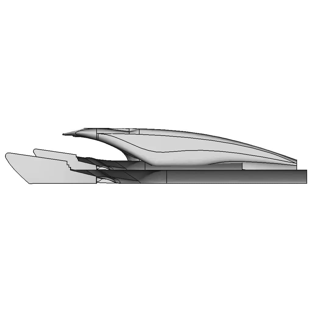 F1 Rb19 Sidepod Updated (Unfinished) | High-Quality CAD Model_0_90_degree_snapshot
