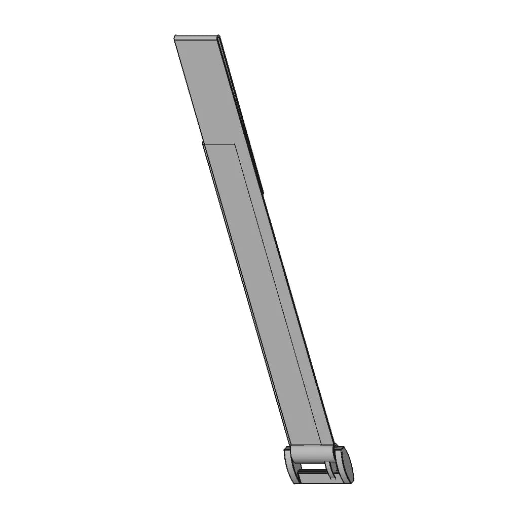 Strap Buckle | High-Quality CAD Model_60_30_degree_snapshot
