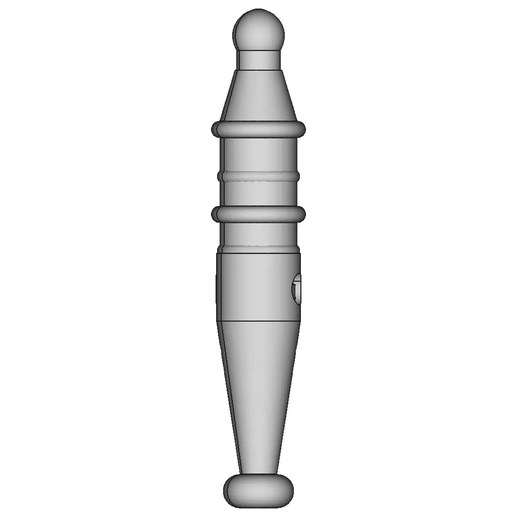 Casting Model 2 - Canon Part | 3D Engineering Design File_0_90_degree_snapshot