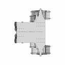A 2X1 Cylinder Steam Engine With Reverser For A Paddle Steamer - Standard Mechanical Component_0_0_degree_snapshot