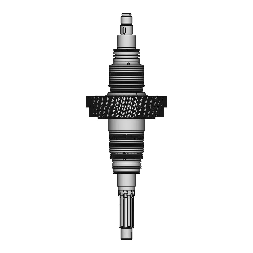 Shaft Assembly For Gas Turbine | High-Quality CAD Model_270_0_degree_snapshot