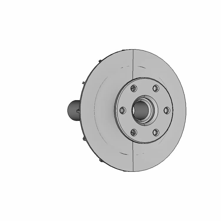 Centrifugal Compressor Impeller - Standard Mechanical Component