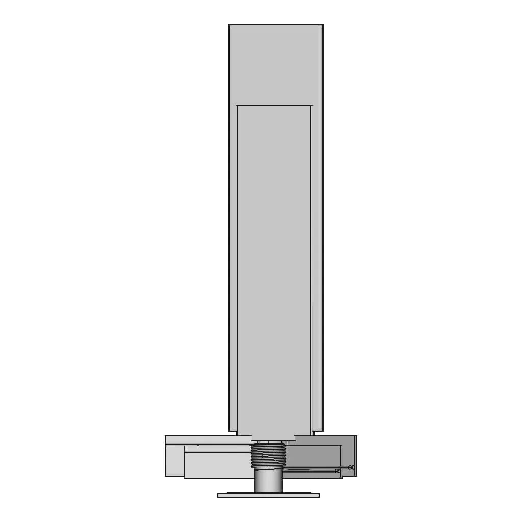 Wing Mounted To Torsion Spring - Downloadable CAD Representation_0_90_degree_snapshot