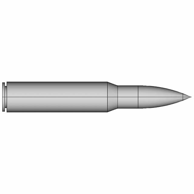 308 Winchester | High-Quality CAD Model