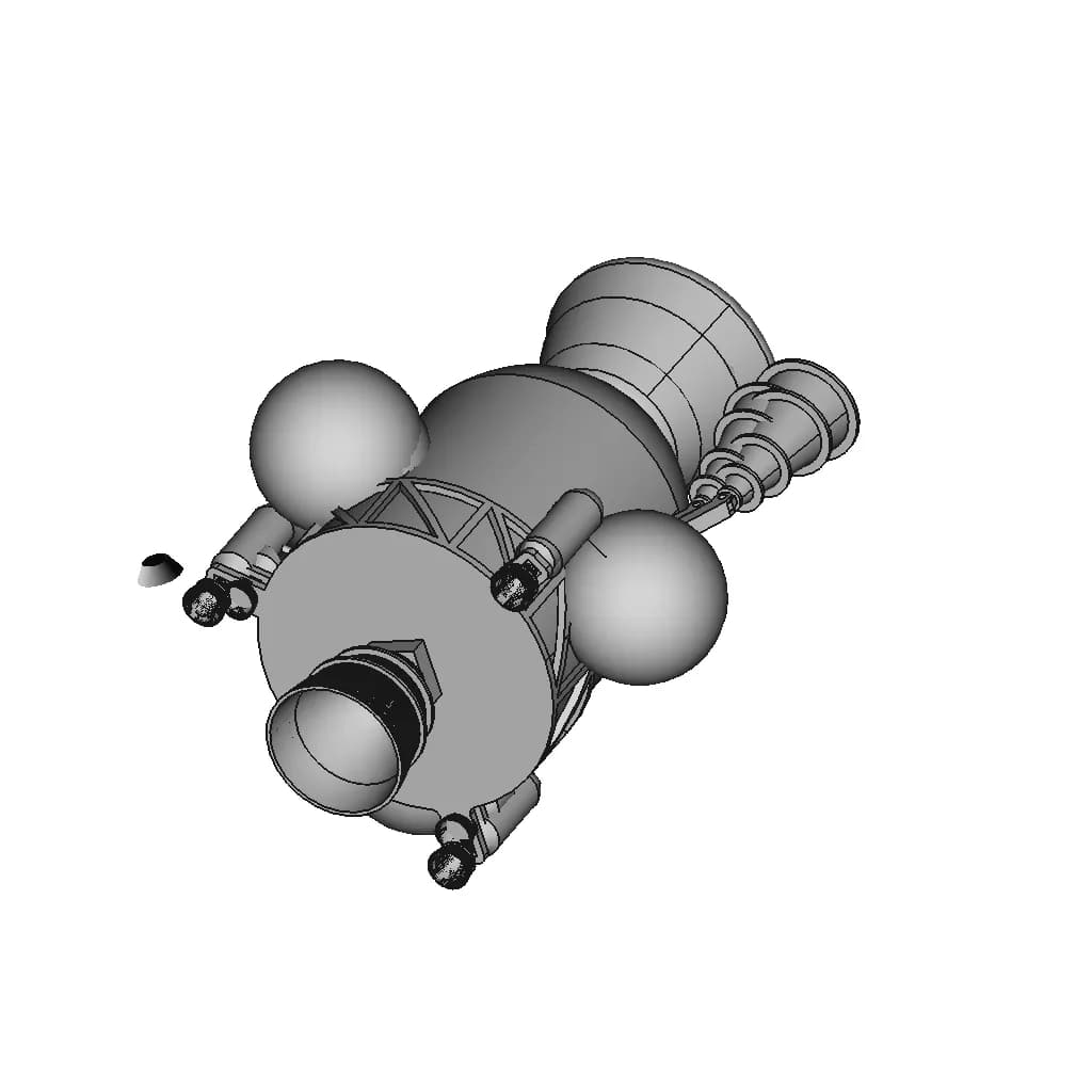Luna Ams 6 | High-Quality CAD Model_60_30_degree_snapshot