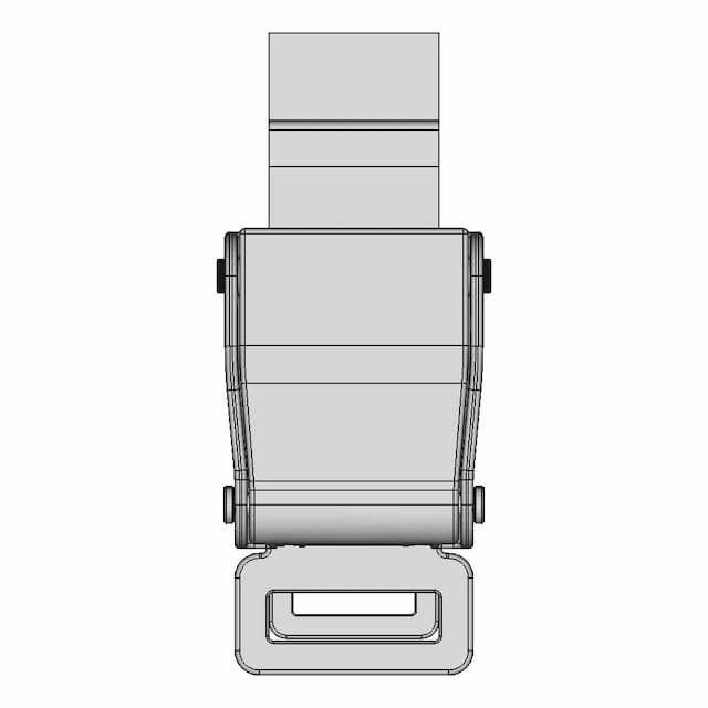 Airplane Seat Belt Buckle - Standard Mechanical Component