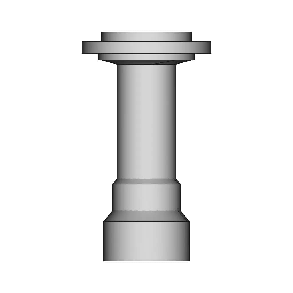 Jetcat P100-Rx Secondary Shaft - Standard Mechanical Component_0_90_degree_snapshot