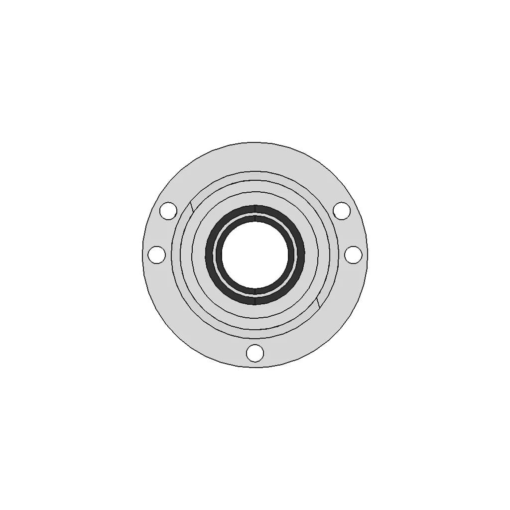 Jetcat P100-Rx Secondary Shaft - Standard Mechanical Component_90_0_degree_snapshot