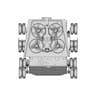 Tank With Attached Drone Quadcopter | High-Quality CAD Model_270_0_degree_snapshot