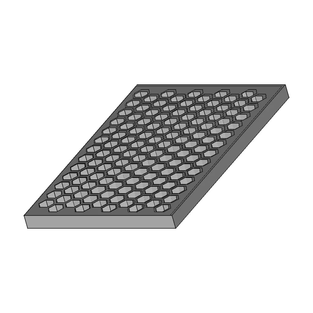 Honeycomb | 3D Engineering Design File_60_30_degree_snapshot