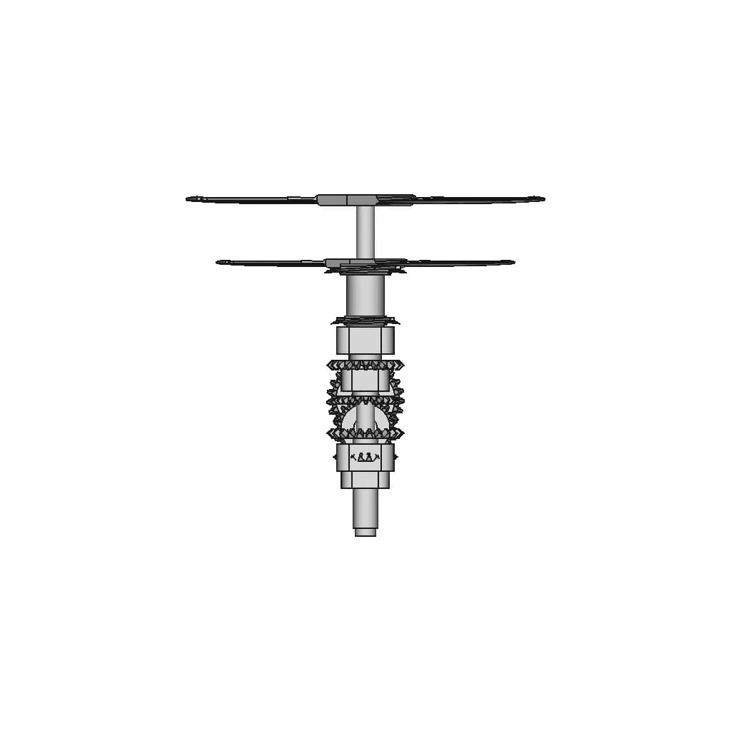 Coaxial Rotors Assembly | 3D Engineering Design File_0_90_degree_snapshot