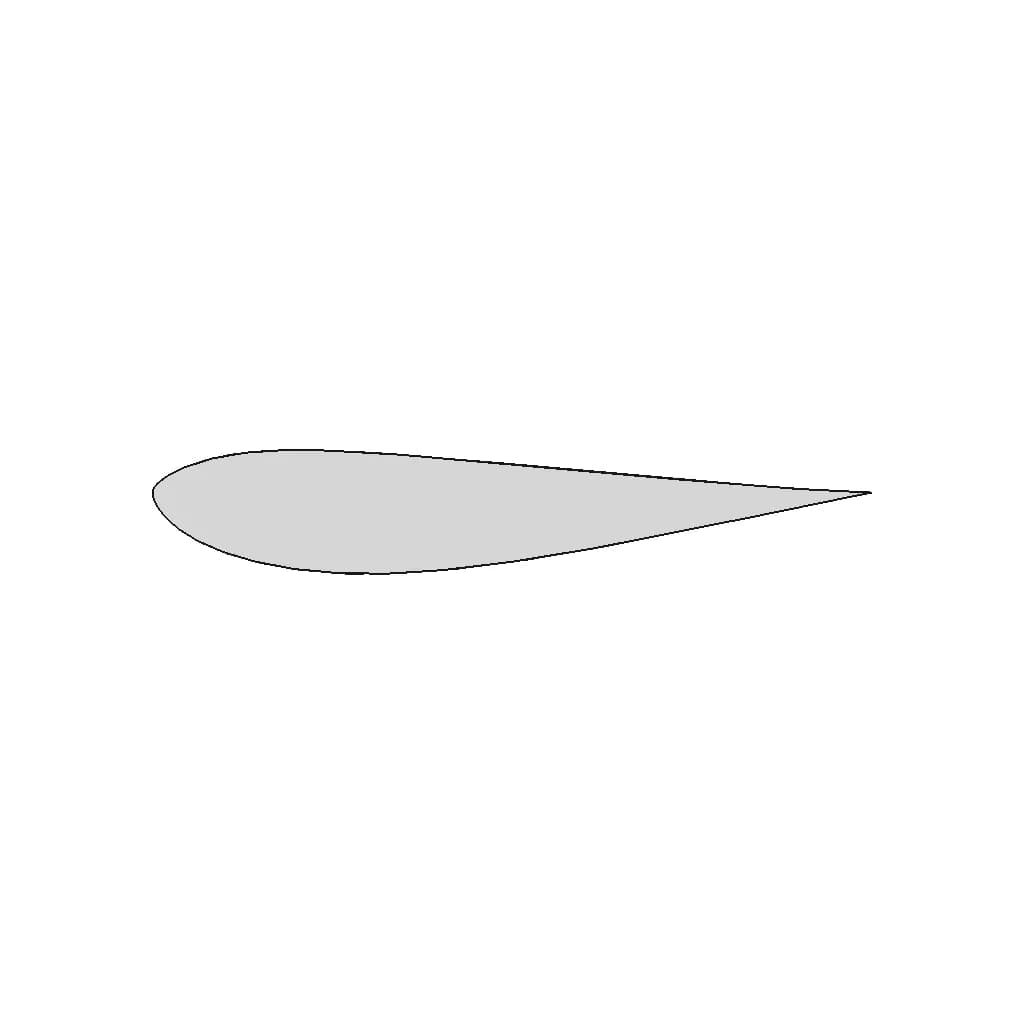 Mh 102 16.99% Airfoil - Standard Mechanical Component_270_0_degree_snapshot