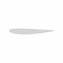 Naca 2412 Airfoil - Standard Mechanical Component_270_0_degree_snapshot