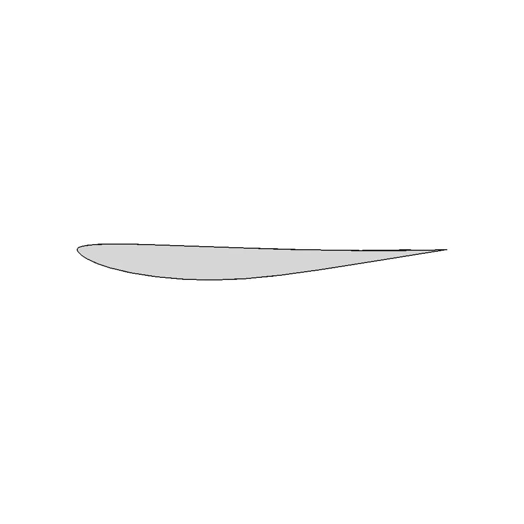 Eppler E387 Airfoil - Standard Mechanical Component_270_0_degree_snapshot