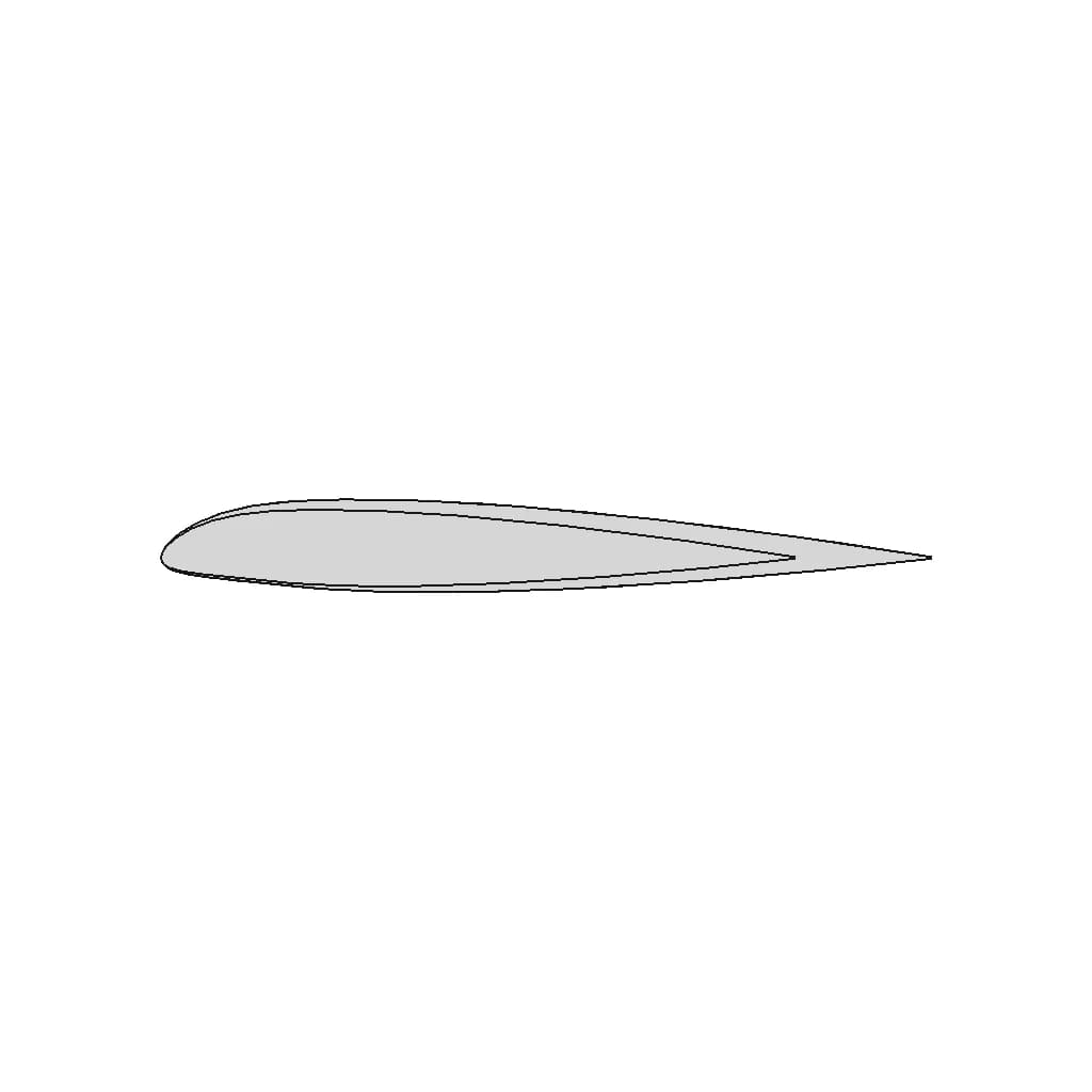 Naca 23012 Airfoil | 3D Engineering Design File_90_0_degree_snapshot