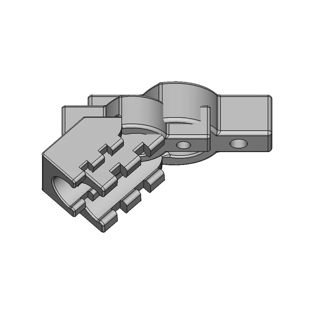 Antenna Ads-B Mount - Downloadable CAD Representation_0_90_degree_snapshot