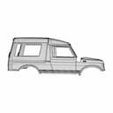 Maruti Gypsy Biw Class A Surface - Downloadable CAD Representation_0_270_degree_snapshot
