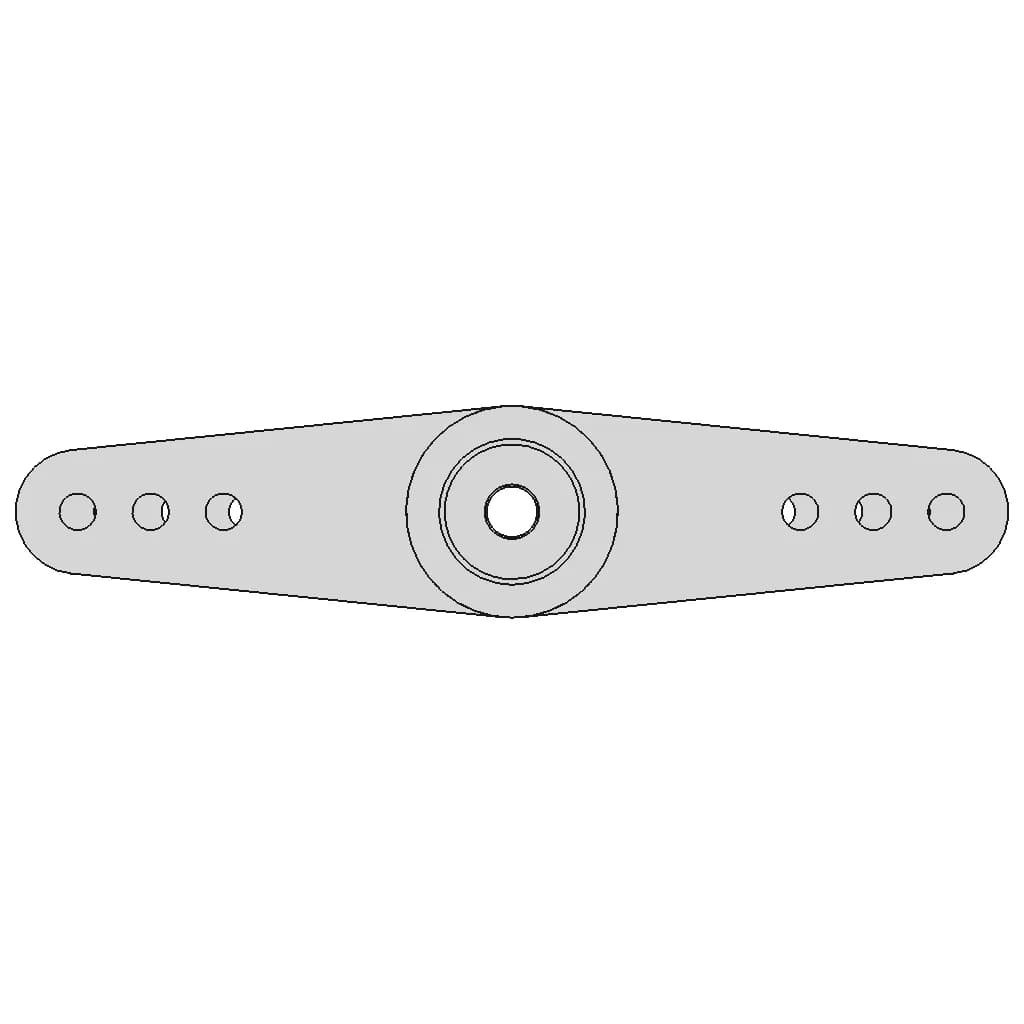 Es 9052 Servo Horn | High-Quality CAD Model_270_0_degree_snapshot