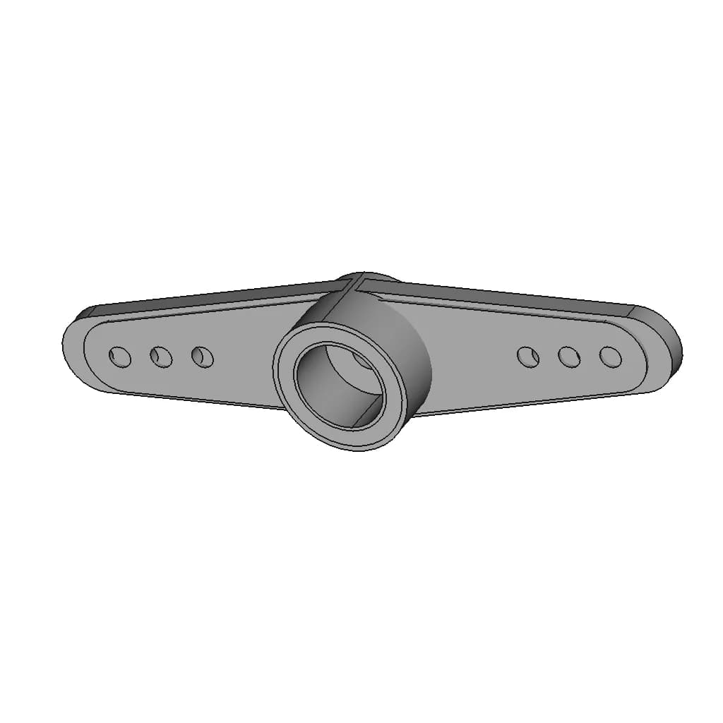 Es 9052 Servo Horn | High-Quality CAD Model_60_30_degree_snapshot