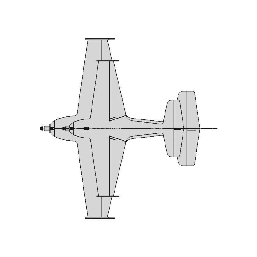 Rc Airplane Fantasy Aircombat - Downloadable CAD Representation