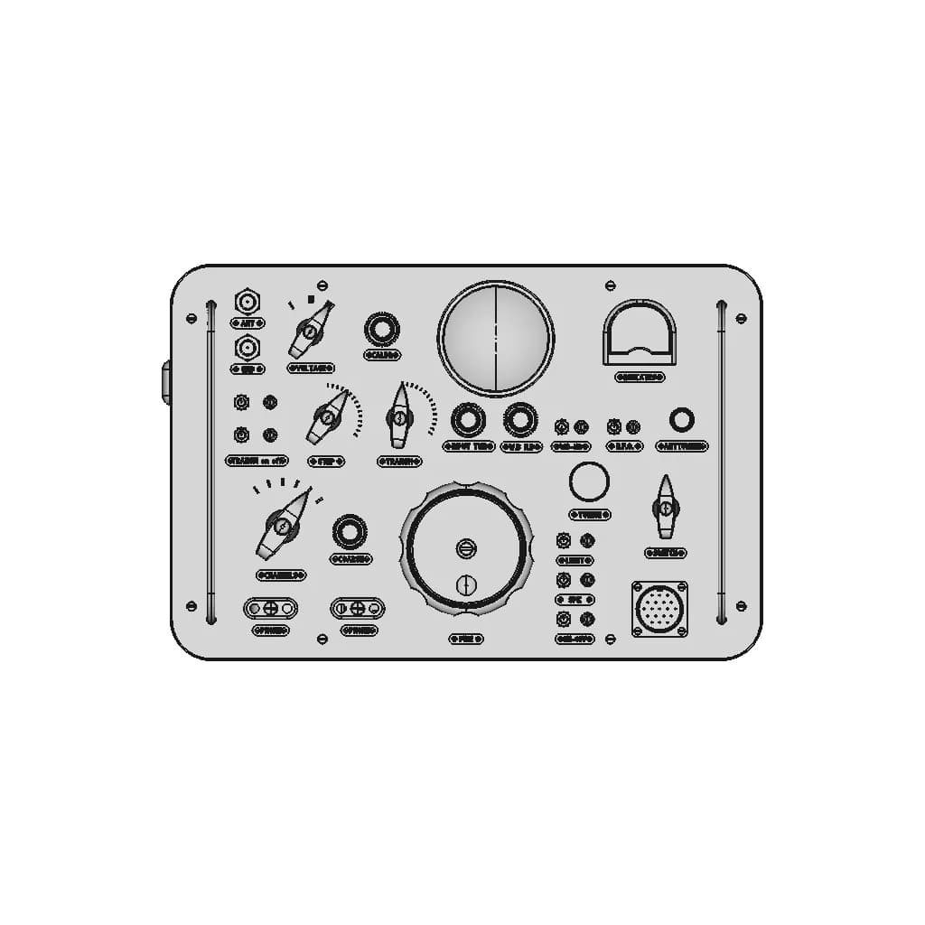 Military Radio Station - Downloadable CAD Representation_0_0_degree_snapshot