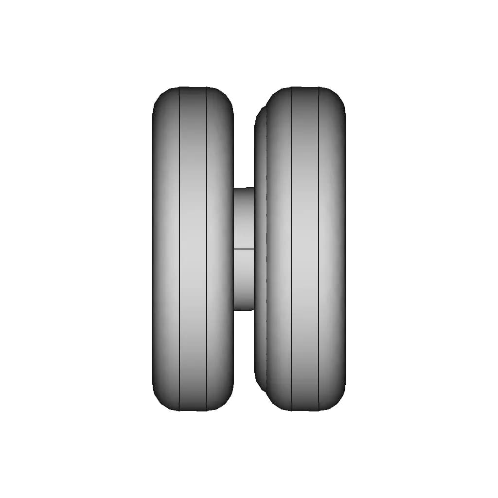Wheels For Airplane | 3D Engineering Design File_0_270_degree_snapshot