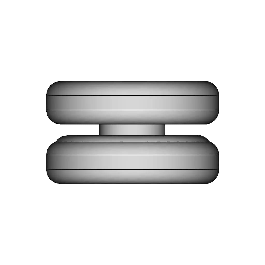 Wheels For Airplane | 3D Engineering Design File_270_0_degree_snapshot