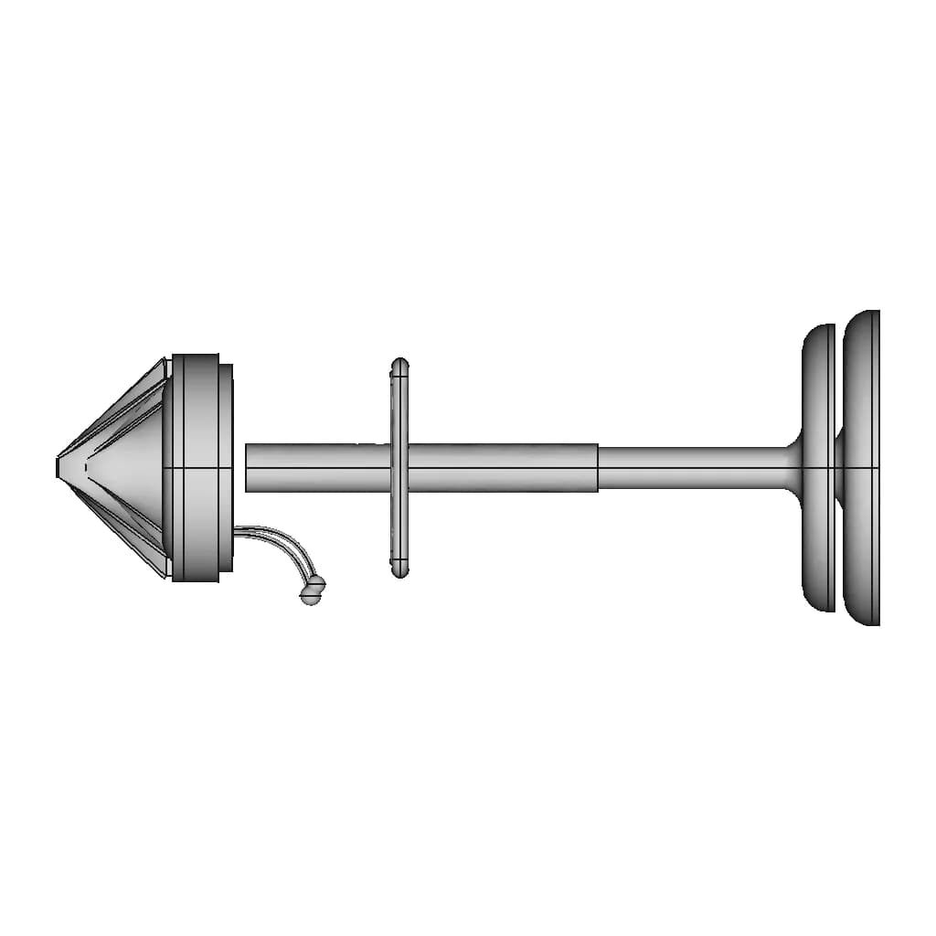 Cabin House Design - Kulübe Tasarımı - Standard Mechanical Component_0_90_degree_snapshot
