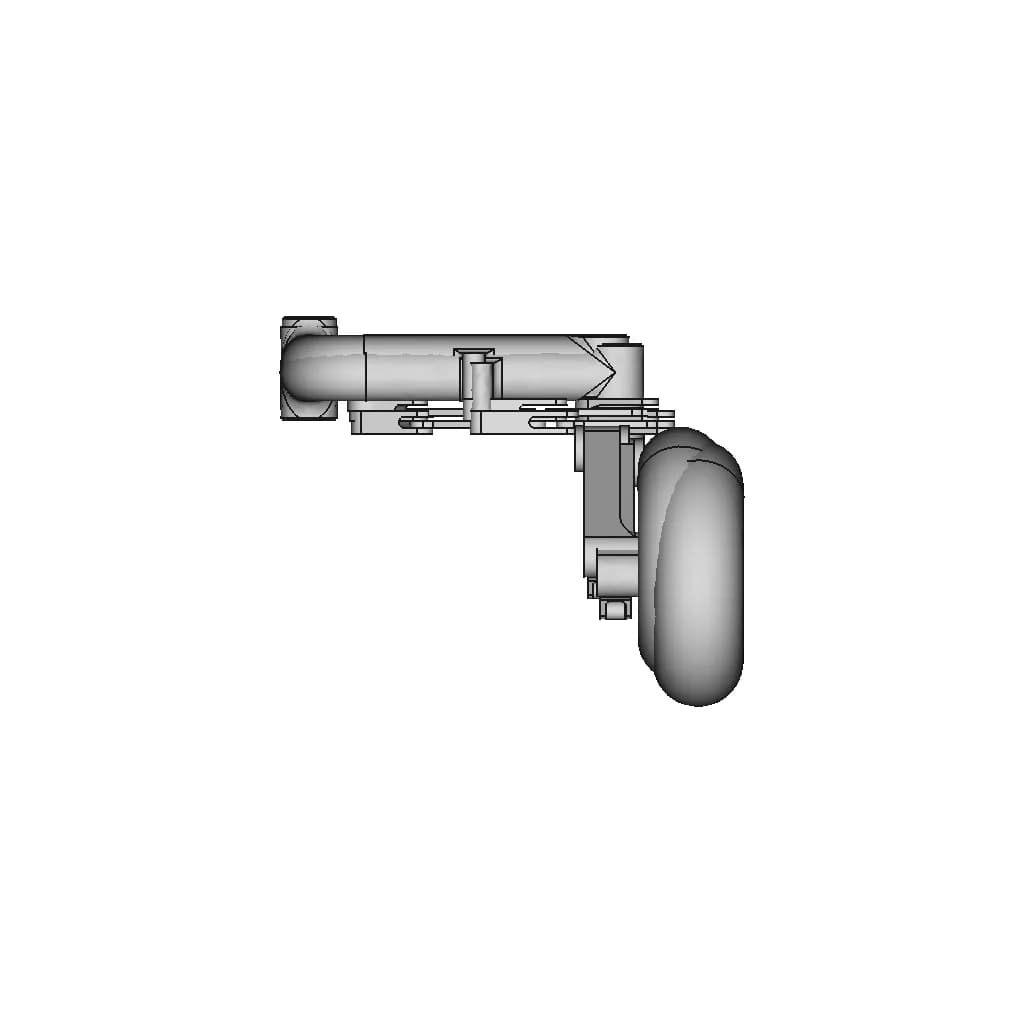 Le'S Mig-23 Landing Gear | High-Quality CAD Model_90_0_degree_snapshot