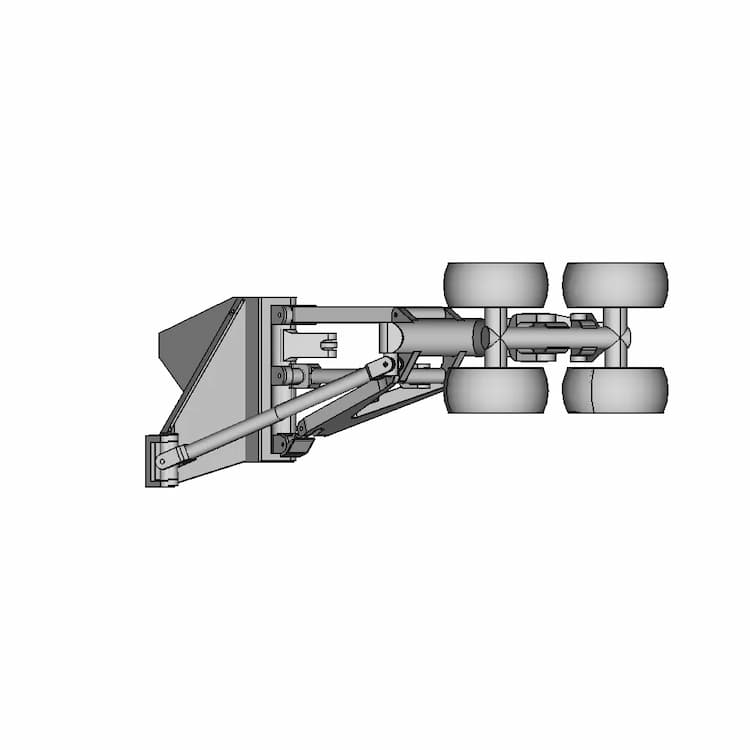 B-1 Bomber Landing Gear | High-Quality CAD Model