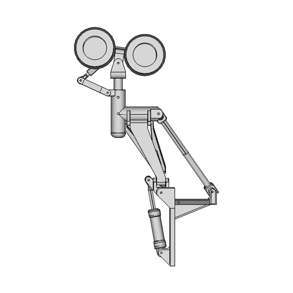 B-1 Bomber Landing Gear | High-Quality CAD Model_270_0_degree_snapshot
