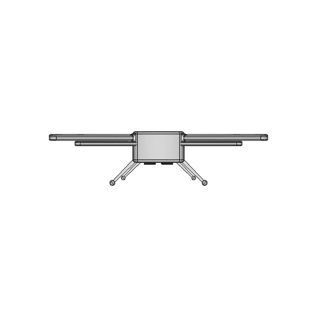 Rotary Quad Drone Frame - Standard Mechanical Component_0_0_degree_snapshot