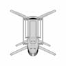 Rotary Quad Drone Frame - Standard Mechanical Component_90_0_degree_snapshot