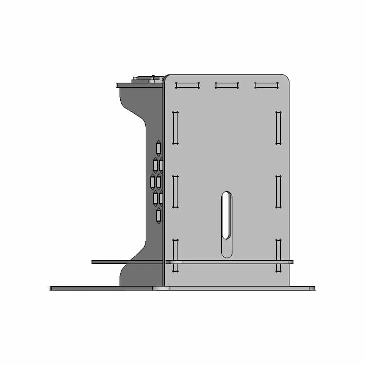 Stand Acrylic Camera Zx10 - Standard Mechanical Component