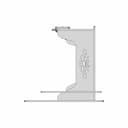 Stand Acrylic Camera Zx10 - Standard Mechanical Component_0_90_degree_snapshot