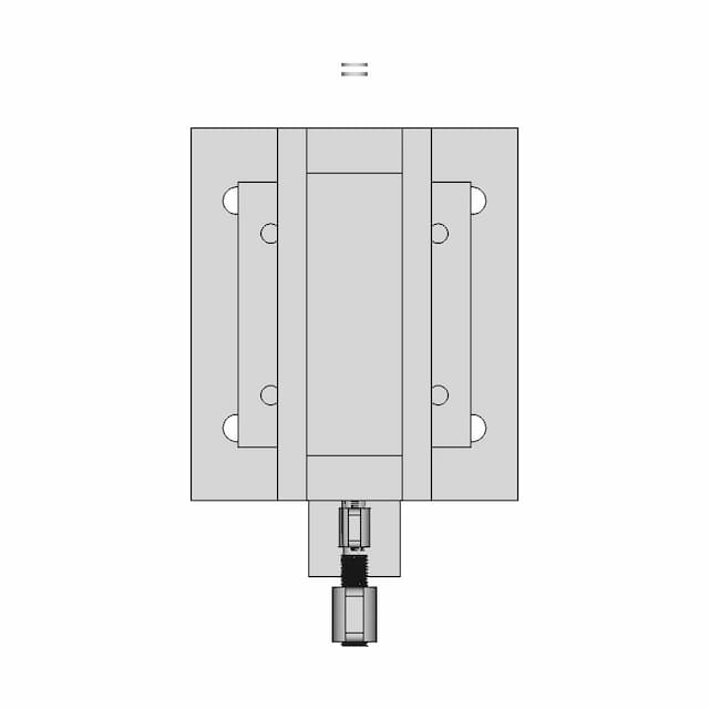 Mechanical Aluminum Retractable Landing Gear - V2 | High-Quality CAD Model