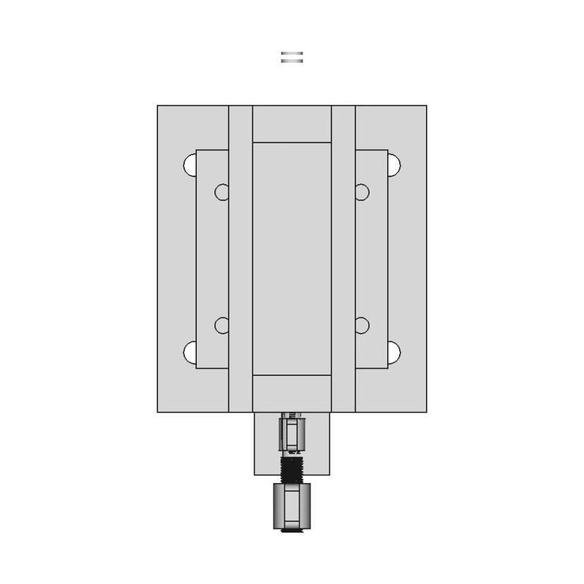 Mechanical Aluminum Retractable Landing Gear - V2 | High-Quality CAD Model