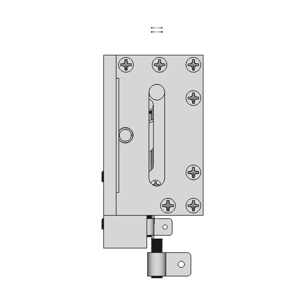 Mechanical Aluminum Retractable Landing Gear - V2 | High-Quality CAD Model_0_270_degree_snapshot