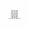 Mechanical Aluminum Retractable Landing Gear - V2 | High-Quality CAD Model_90_0_degree_snapshot
