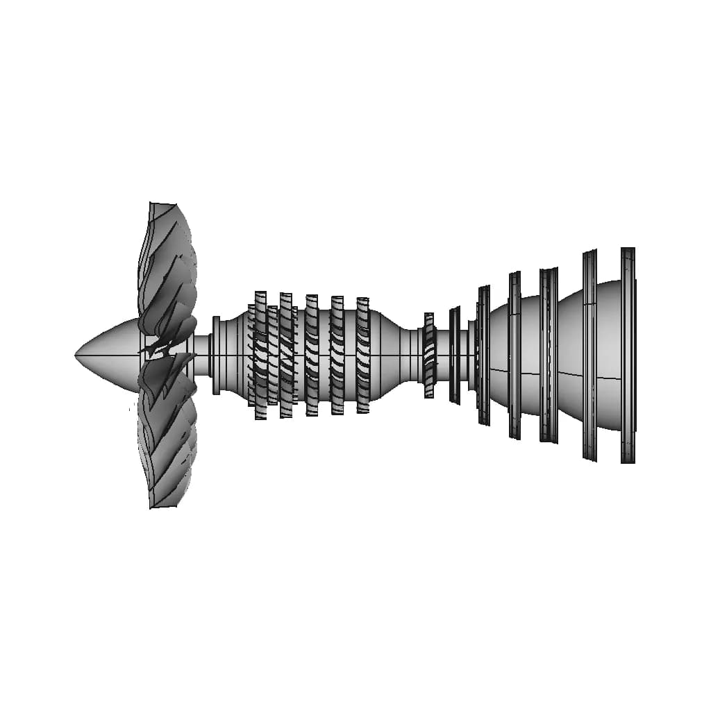 Jet Engine - Standard Mechanical Component_90_0_degree_snapshot