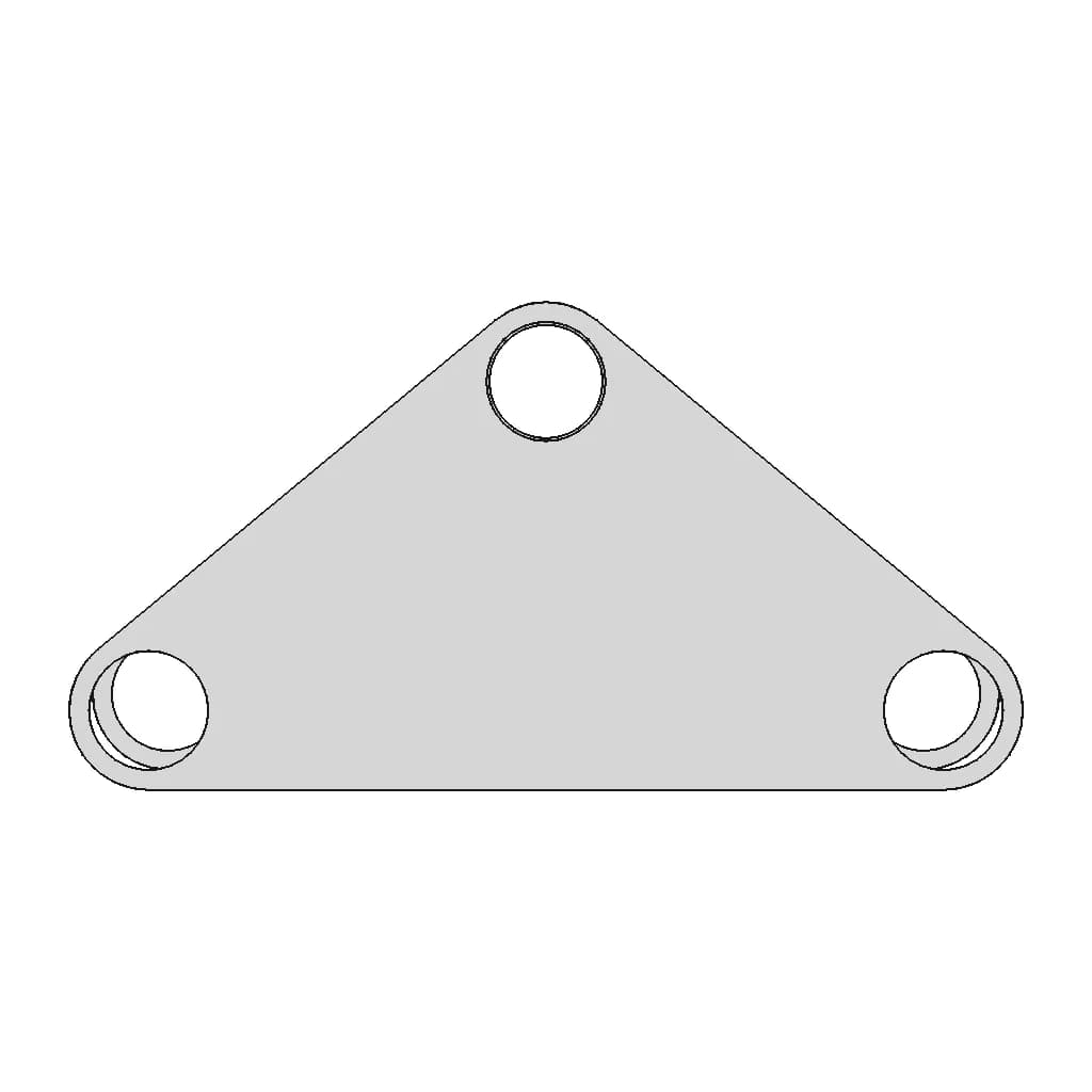 Bell Crank For Suspension - Standard Mechanical Component_0_0_degree_snapshot