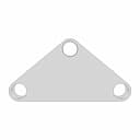 Bell Crank For Suspension - Standard Mechanical Component_0_0_degree_snapshot