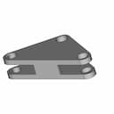 Bell Crank For Suspension - Standard Mechanical Component_60_30_degree_snapshot