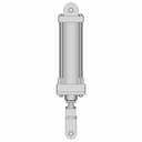 Hydraulic Cylinder | High-Quality CAD Model_0_0_degree_snapshot