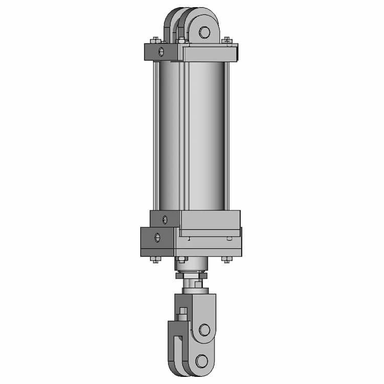 Hydraulic Cylinder | High-Quality CAD Model