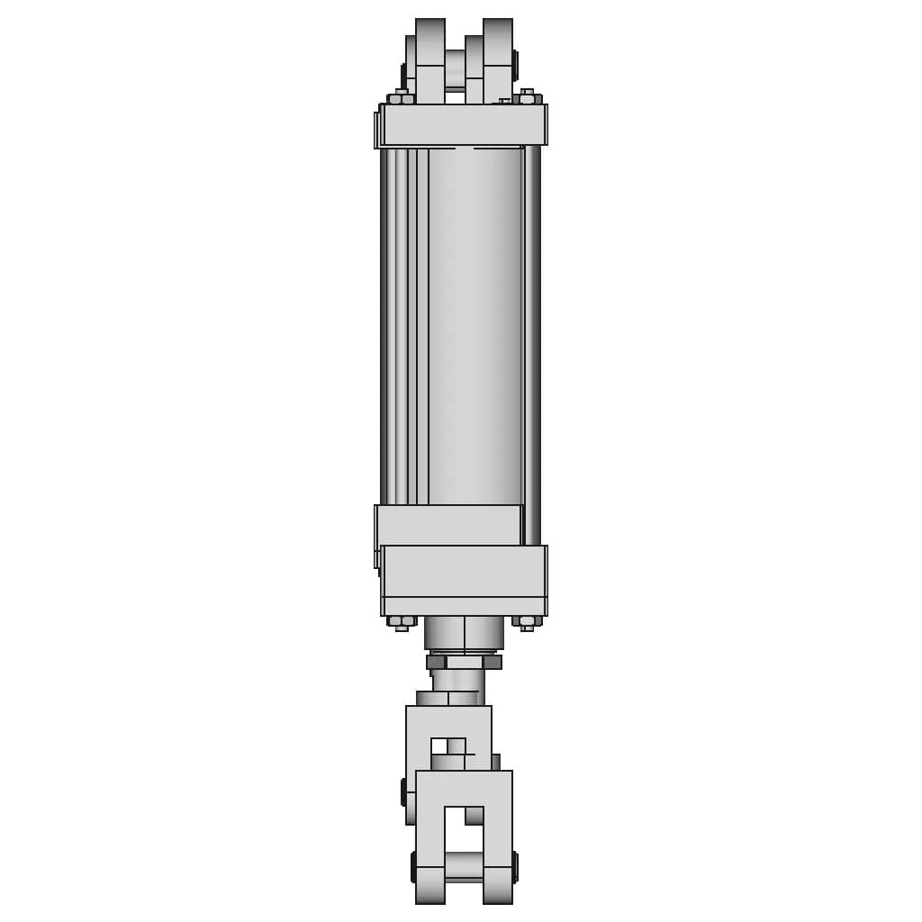Hydraulic Cylinder | High-Quality CAD Model_0_270_degree_snapshot