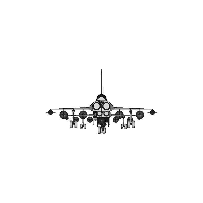 Euro Fighter Typoon | High-Quality CAD Model